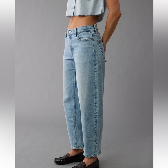 American Eagle Outfitters Barrel Jeans - Picture 2 of 6